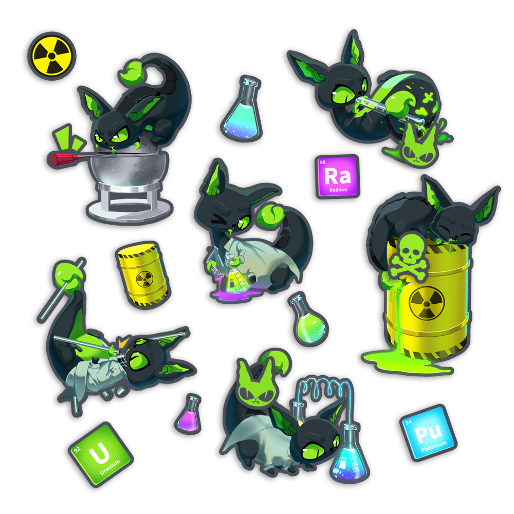 RADIAACTIVE | Scorplings - Sticker Sheet