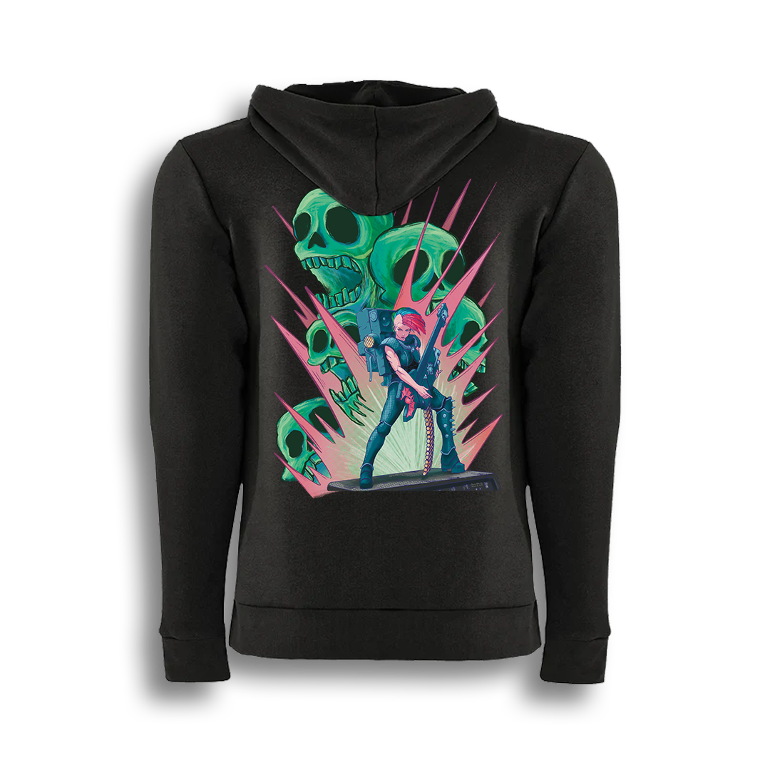 Dr. Rhino - Punk Sister - Zip Up Hoodie