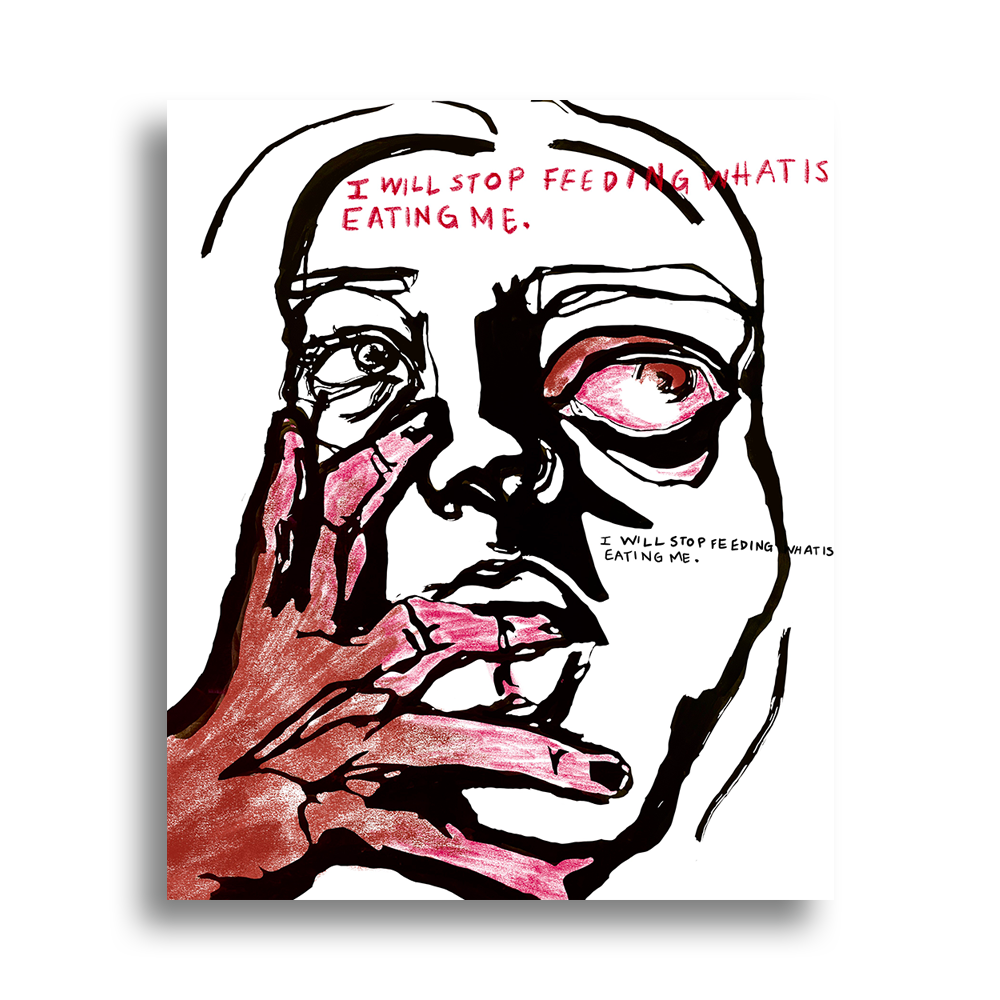 Seanna Latiff | Stop Feeding - Sticker