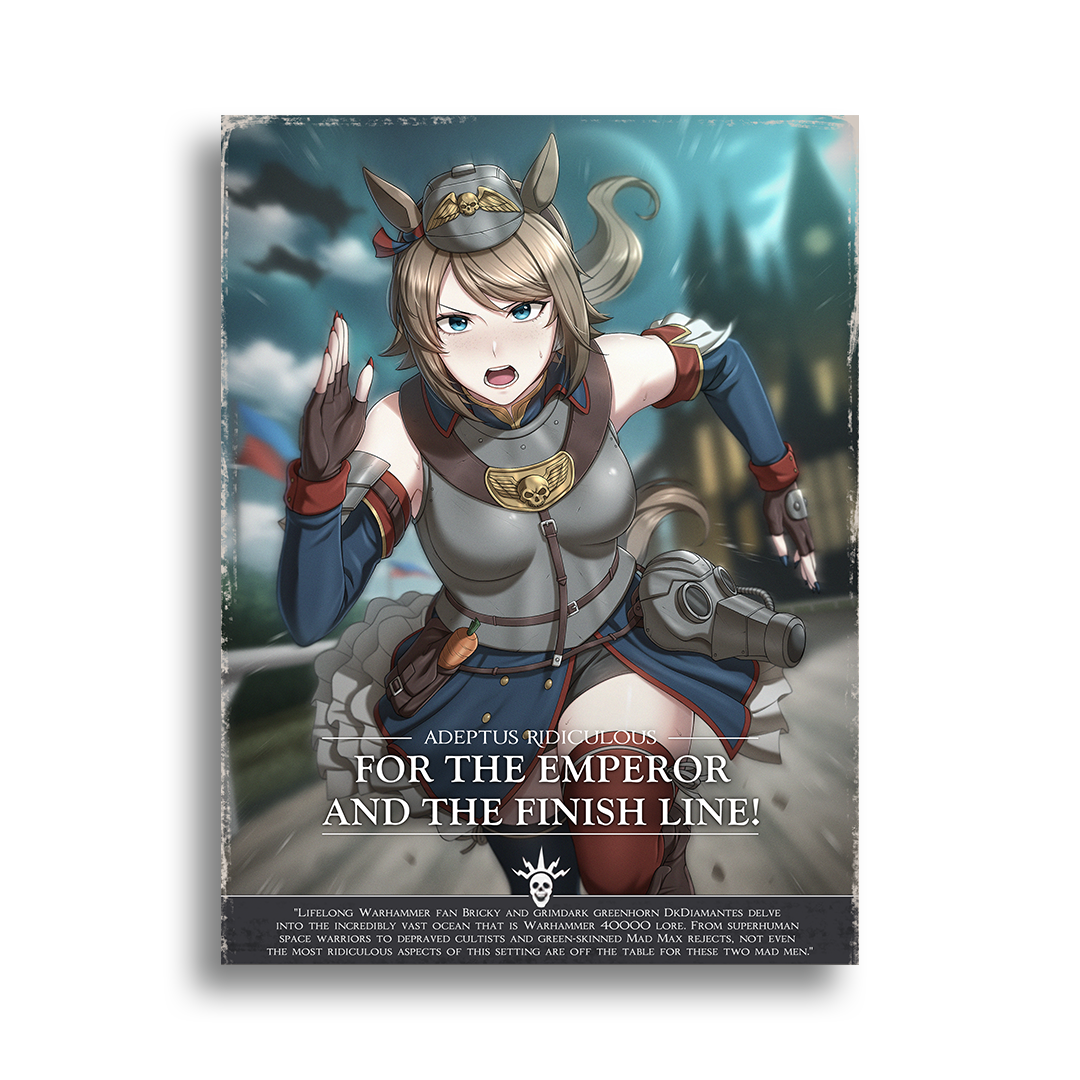 Adeptus Ridiculous | Finish Line - 2025 Art Print
