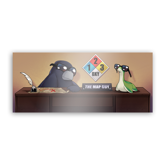 MooreOver | Crow at Work - Art print