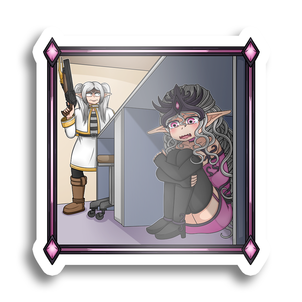 Easty | Slaanesh becomes the Hunted - Sticker