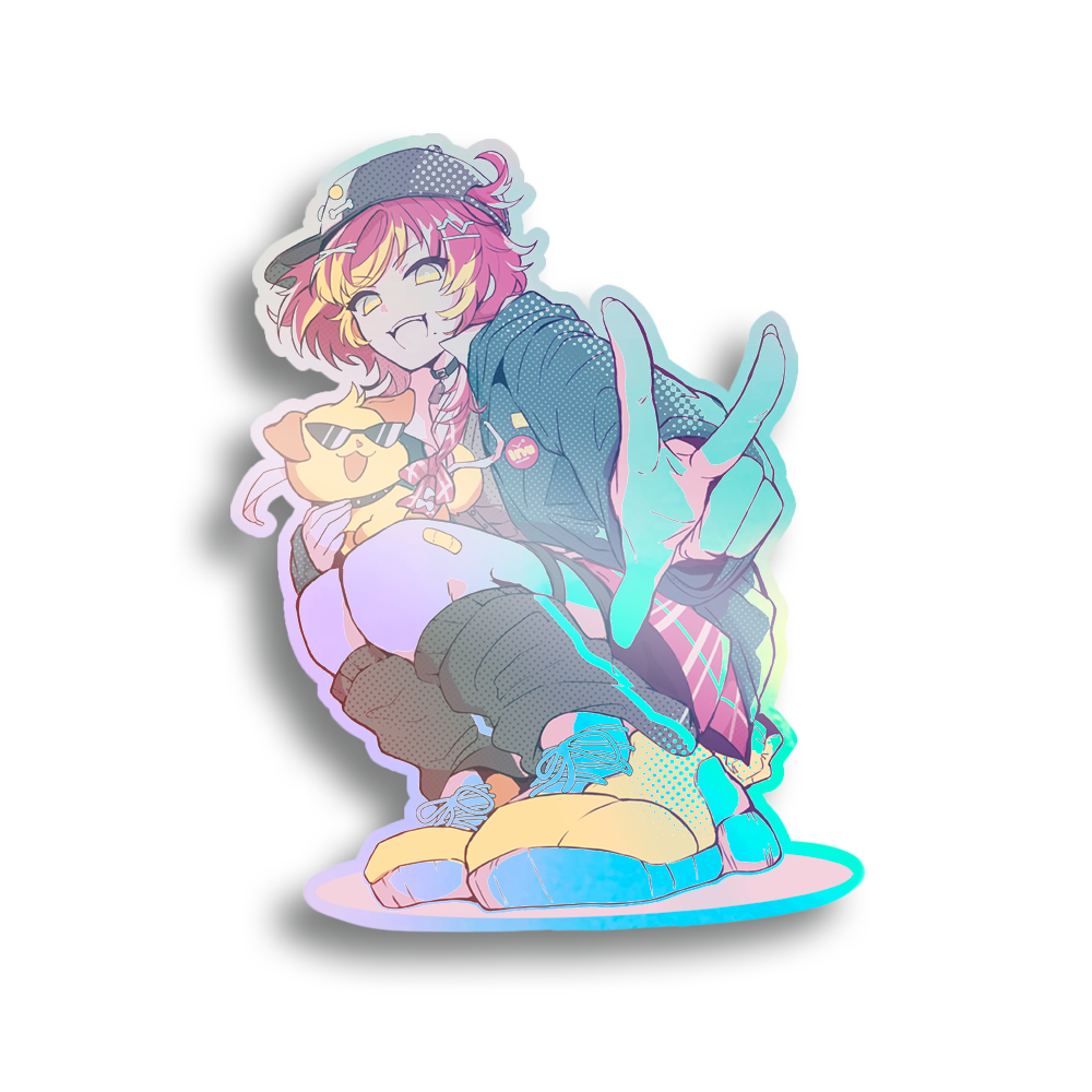 Piper | Holo Sticker - Holographic Sticker